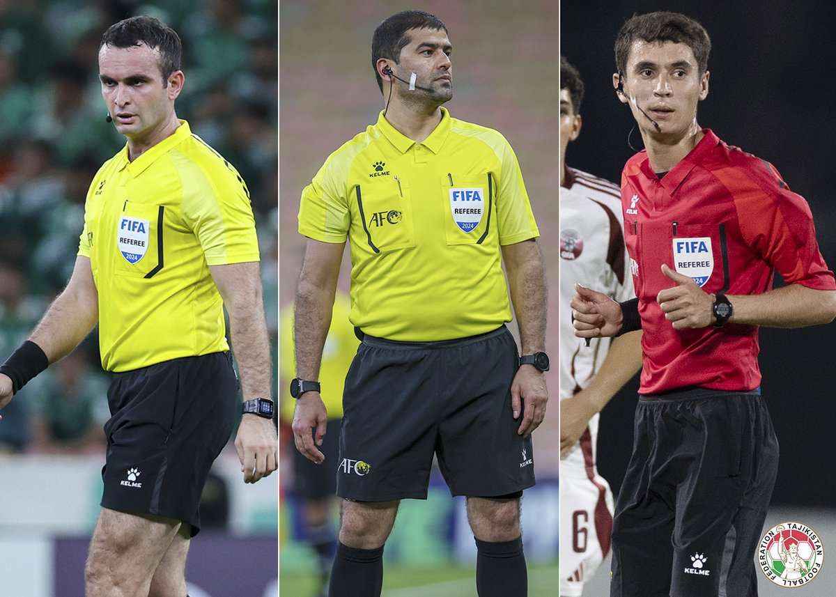 АРБИТРЫ ИЗ ТАДЖИКИСТАНА ПОЛУЧИЛИ НАЗНАЧЕНИЯ НА КЛУБНЫЕ ТУРНИРЫ АФК
Арбитры из Таджикистана получили назначения для обслуживания матчей клубных турниров Азиатской футбольной Конфедерации.
fft.tj/arbitry-iz-tad…