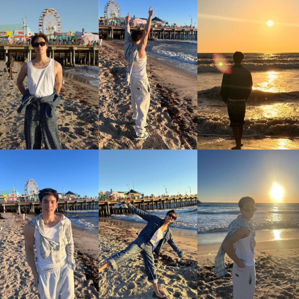 “Took Heart out for a date at the beach. Ended up running around, both screaming. While watching the sunset Heart kissed me”

#GeminiFourth #เจมีไนน์โฟร์ท #Gemini_NT #fourthnattawat