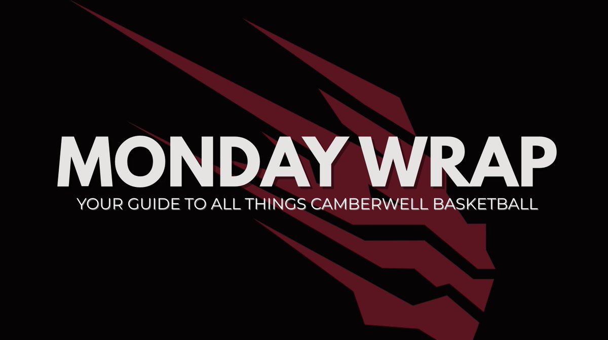Camberwell Basketball's Monday Wrap is online now. To keep up to date with what's happening around our Association – including at the Dragons and the Community Basketball League – visit: camberwellbasketball.com/all-the-latest/