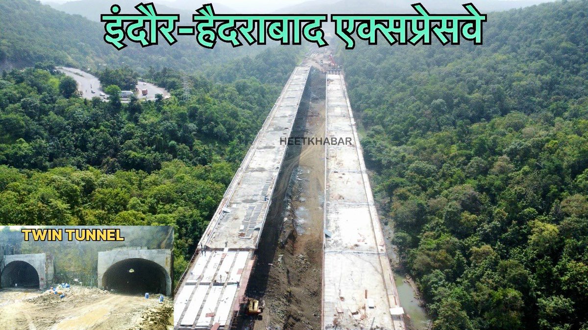 abhinavaduri9's tweet image. 🚧 #Indore–#Hyderabad Economic Corridor update:
Work on the Indore–Khandwa stretch underway!
This 713 km route will be the shortest link between #Delhi, #Hyderabad & South India via DME & Ujjain–Garoth spur.
📹 Source: HEET KHABAR
🔗 Watch here: youtu.be/8-OOmJBAEkw