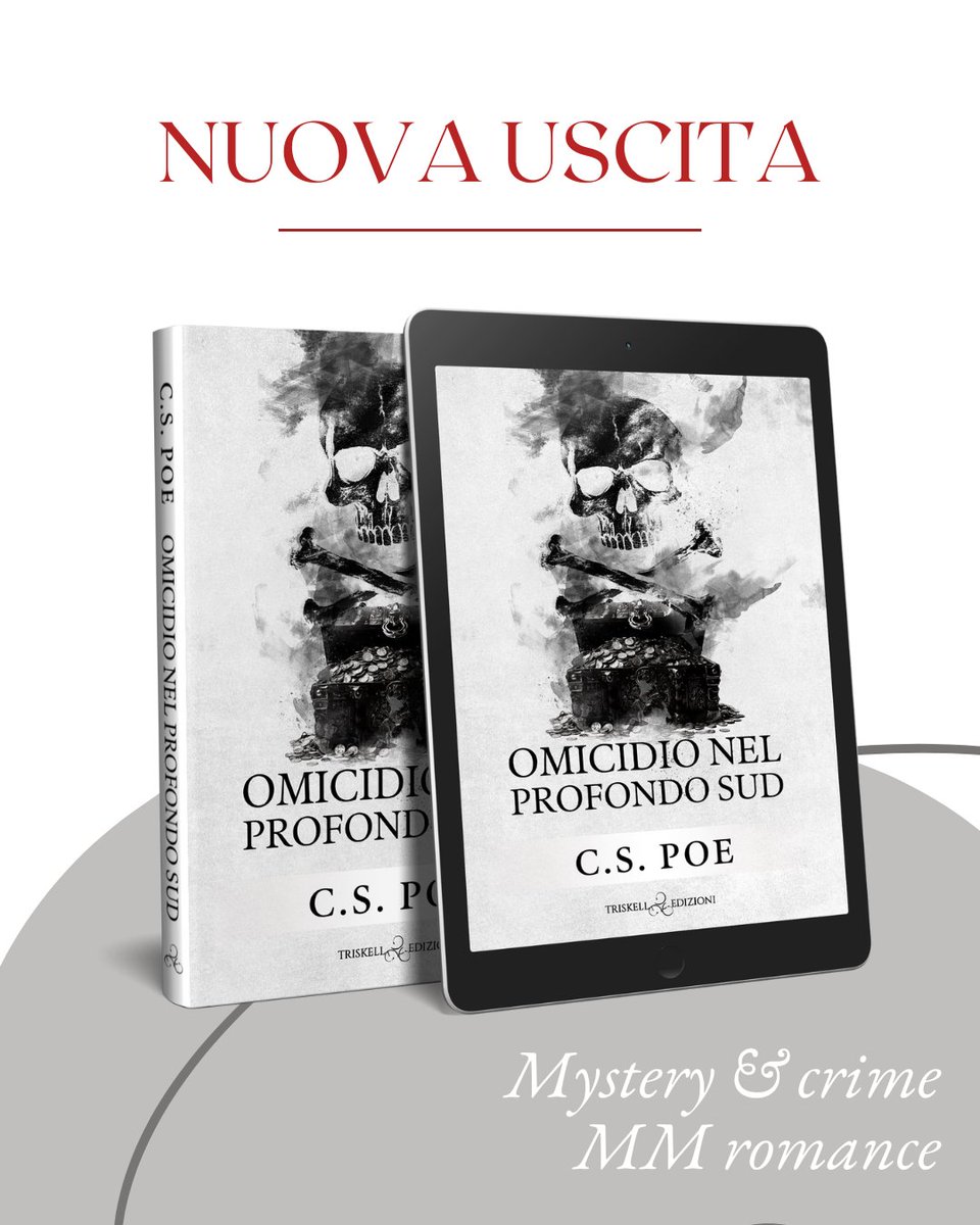 💀 Riusciranno a risolvere il mistero e a proteggere la loro relazione appena nata?

Buongiorno Triskellettori e Triskellettrici,
#Esceoggi "Omicidio nel profondo sud", il volume spin-off della serie "Snow &amp; Winter" di C.S. Poe 🖋️

📌 Disponibile in libreria, sul nostro sito,