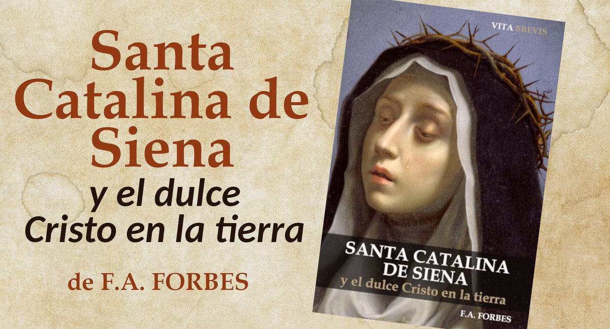 EdVitaBrevis's tweet photo. Novedad: Santa Catalina de Siena - https://t.co/ZGrd4Omrqj https://t.co/7QUexHNu0X