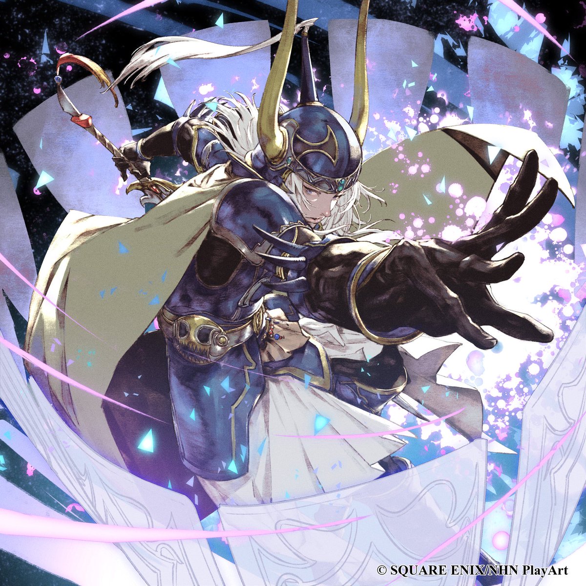 改めまして、この度描かせて頂いた『DISSIDIA DUELLUM FINAL FANTASY』のウォーリア オブ ライトさん。光のおにいさん。