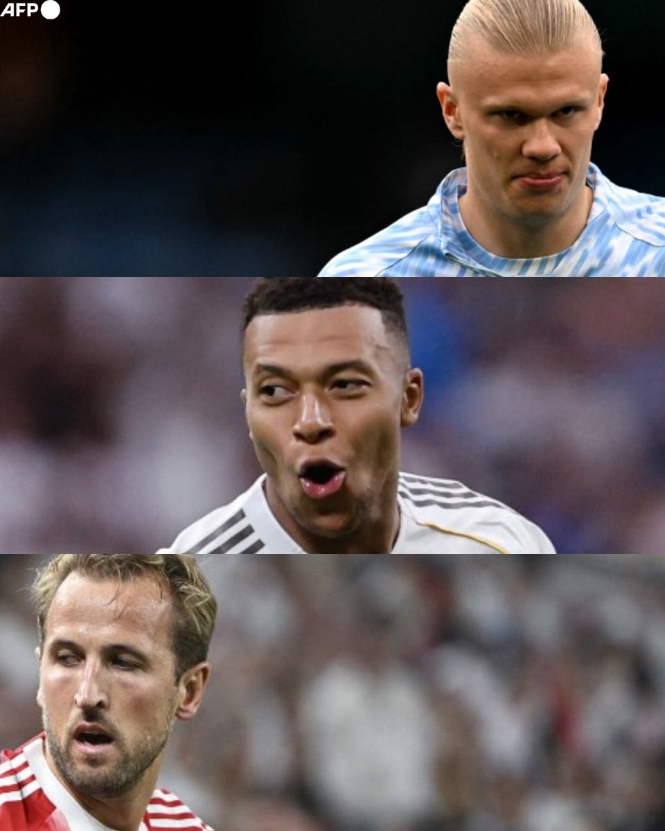 ¡¡ESTÁN HOMENAJEANDO A LIONEL MESSI Y CRISTIANO RONALDO!!

➤ Erling Haaland: 23 goles y 3 asistencias en 13 partidos.
➤ Harry Kane: 22 goles y 3 asistencias en 14 partidos.
➤ Kylian Mbappé: 18 goles y 4 asistencias en 14 partidos.

Considerando su rendimiento a nivel de clubes