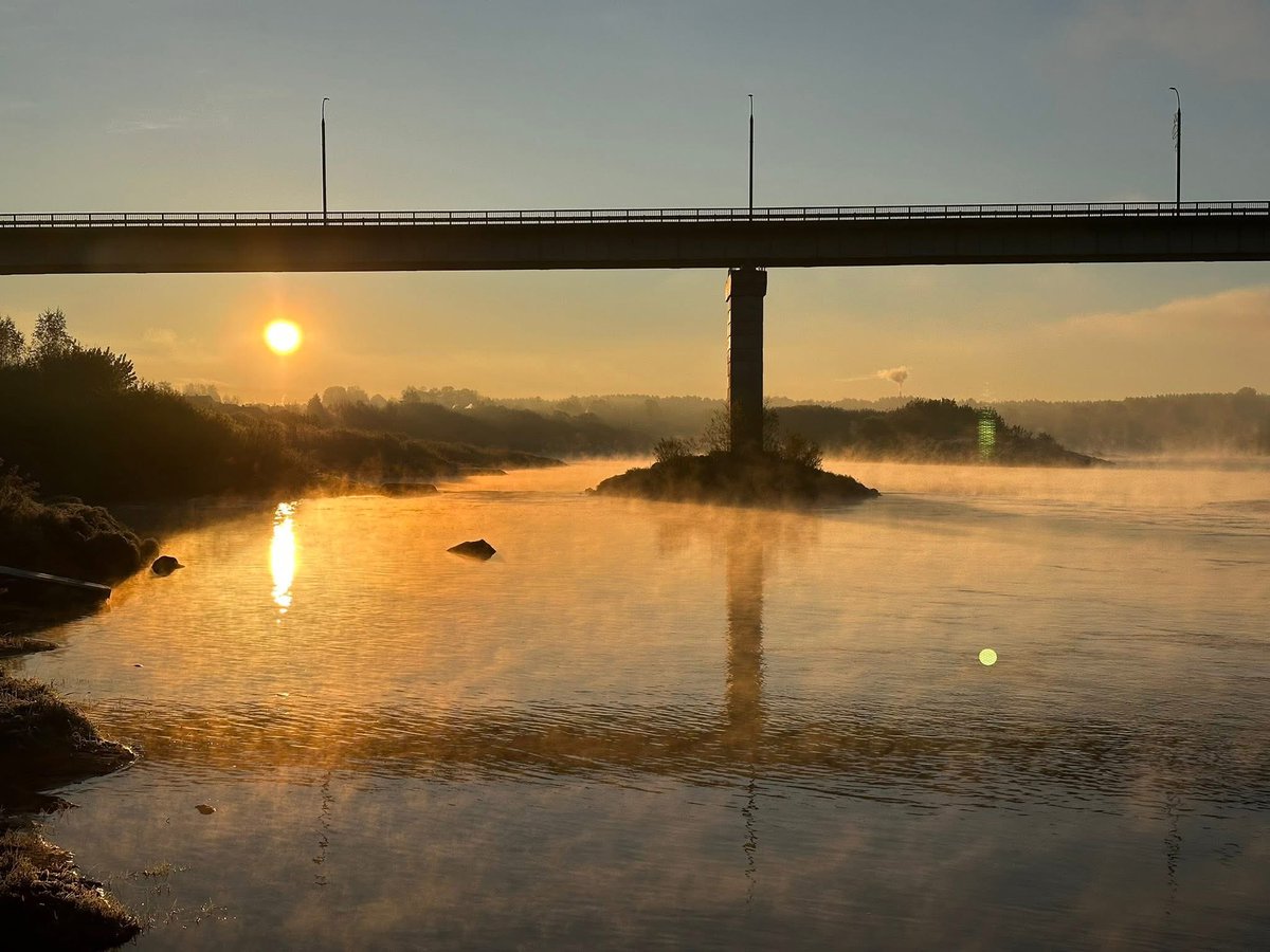 Pilsēta pie upes. Krāslava. 2025.
Foto: Anatolijs Nemiro