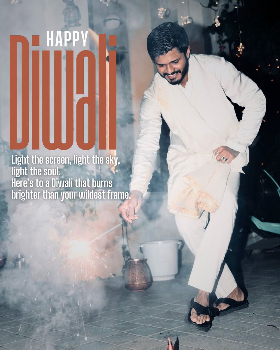 Wishing you and your family a Diwali filled with light, laughter, and endless joy. HAPPY DIWALI EVERYONE 🎇🪔

#VijayDeverakonda #AnandDeverakonda #Diwali2025 #HappyDiwali