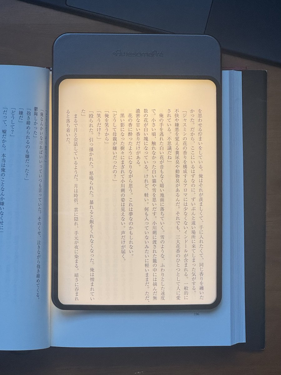 雰囲気も大切にしながら読書したい時あるよね