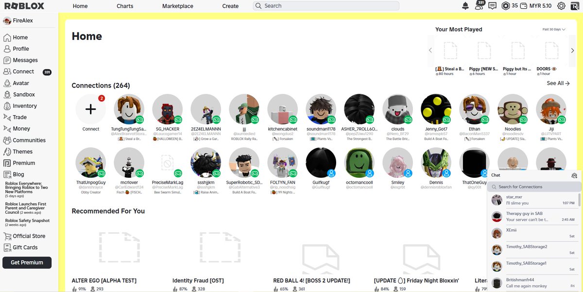 FireAlexGamer17's tweet image. #RobloxDown No clue is Roblox down, but look at this