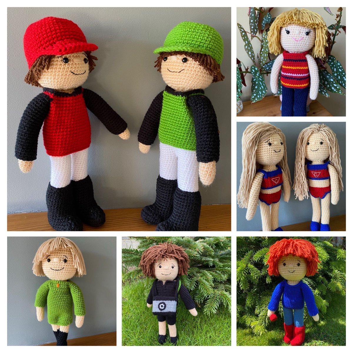 My crochet dolls can be CUSTOMISED to your taste.  Let me create your own little Mini Me.

Here are just a few of my favourites from 2024 😊  

 bitzas.etsy.com/listing/452692…

#UKMakers #firsttmaster  #MHHSBD
