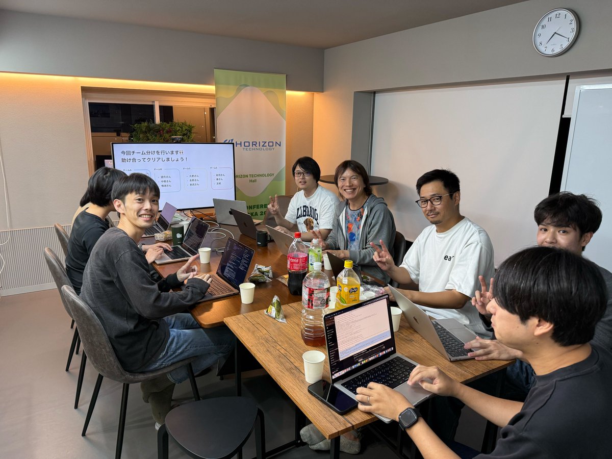HORIZON_TECH_PR's tweet image. 【AWS勉強会 〜応用編〜】
今回は“応用編”として、より実践的なスキル習得にフォーカスした勉強会を開催しました！
皆さんの真剣なまなざしから、和やかな雰囲気での交流まで終始充実した時間に😊
技術の深掘りと仲間との学びが両立できる貴重な場となりました✨
#AWS勉強会 #ホライズンテクノロジー