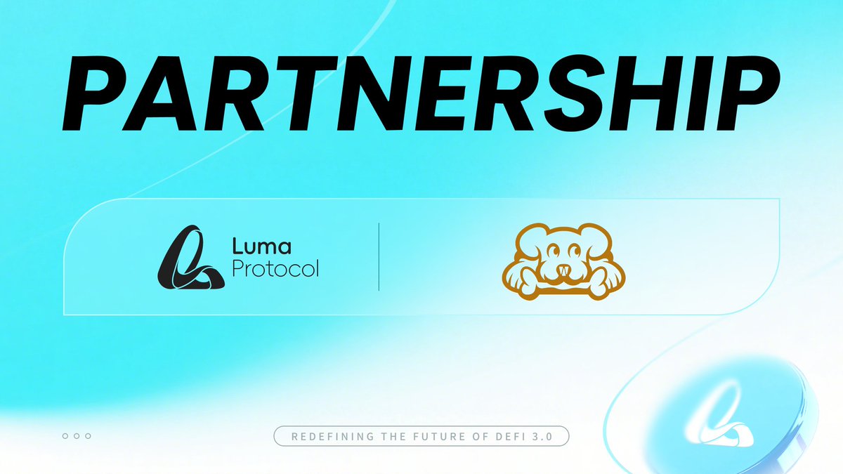📢 Strategic Partnership Announcement

<a href="/W3Wag3s/">Wag3s</a> x <a href="/eni_dog/">ENIDOG</a>⚡️

🐶 ENIDOG is the first meme token with built-in capital protection  combining meme culture with serious tokenomics.

#Luma #DeFi #Web3 #AI #Meme