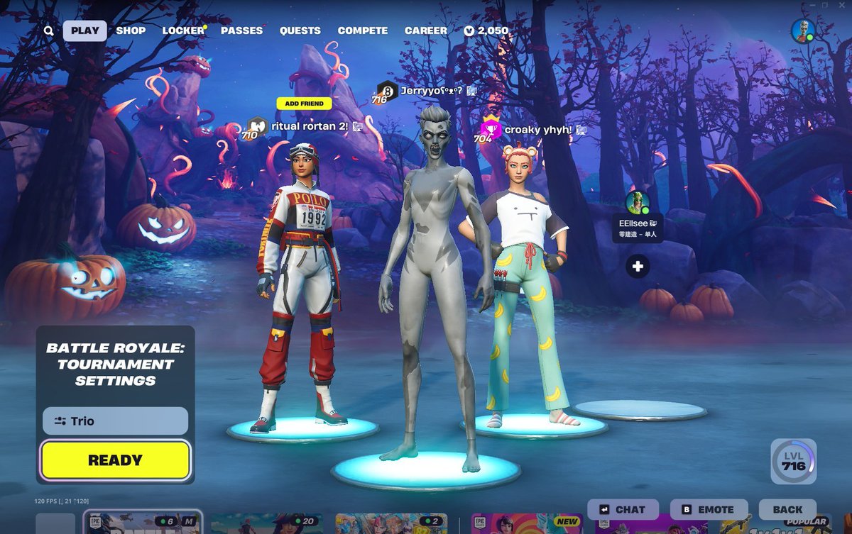 JerryyoFN's tweet image. unemployed trio for rest of 2025 (dont look at lvls)