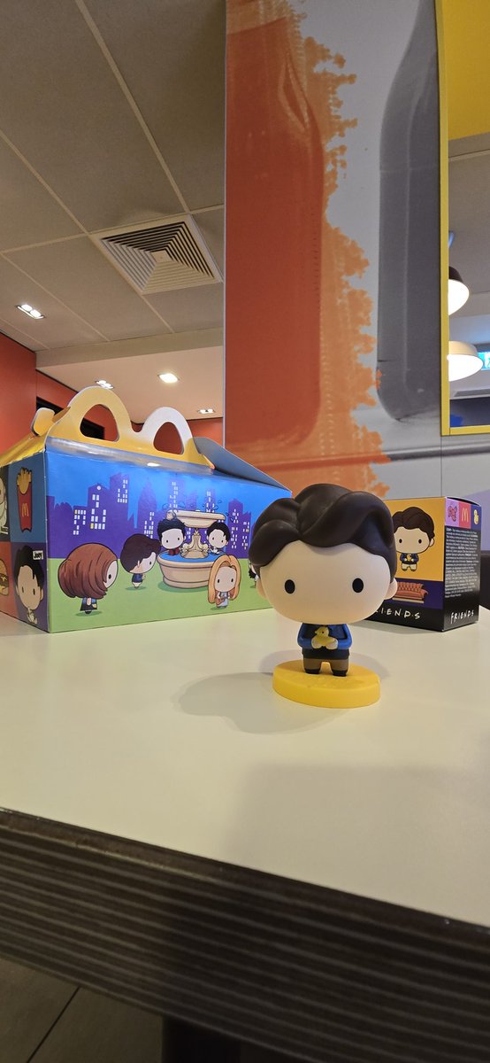 So I got the #AdultHappyMeal <a href="/McDonalds/">McDonald's</a> in Germany with #Friends. Meanwhile in Asia they do collabs with #Wukong, #JoJosBizarreAdventure, #StreetFighter &amp; other cool IPs. Why is McDs so boring in Germany compared to Asia &amp; the US?