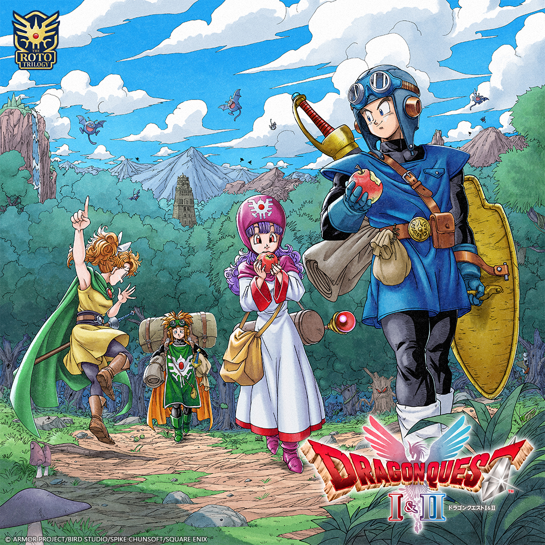#DQ2 の勇者たちの、冒険のひとときを描いたイラストを公開しました🎨

HD-2D版『ドラゴンクエストI＆II』は、いよいよ来週発売✨

胸が高鳴る冒険が、キミを待っているーー！

#DQ1and2