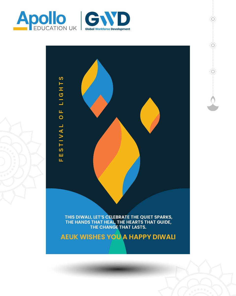 This Diwali, we celebrate the light that shines through care, compassion, and commitment. 

#AEUK wishes you a bright and meaningful Diwali!

#HappyDiwali #ApolloEducationUK