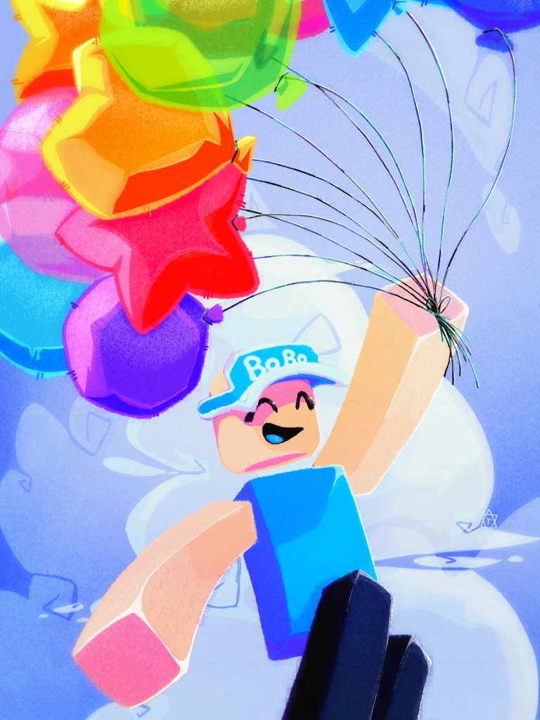 RainbowStar_484's tweet image. 🎈 Balloons 🎈

#robloxart #evade #evaderoblox