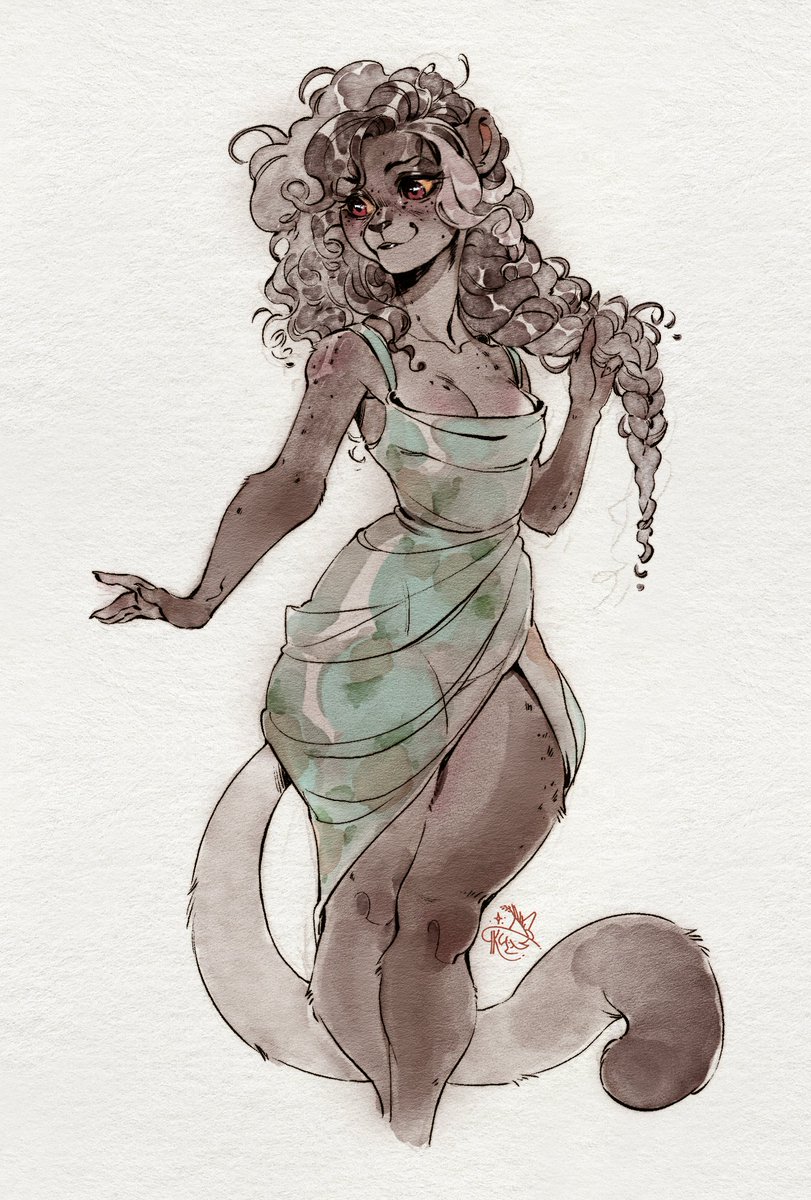 For <a href="/furlana_art/">furlana ✨</a>
Boosty submission reward. DIGITAL  
You can subscribe ~Cookie Bun~ or ~Ribes Rubrum~ tier and get artistic freedom sketch as reward every month.     
Also I have traditional art tier with delivery now too~