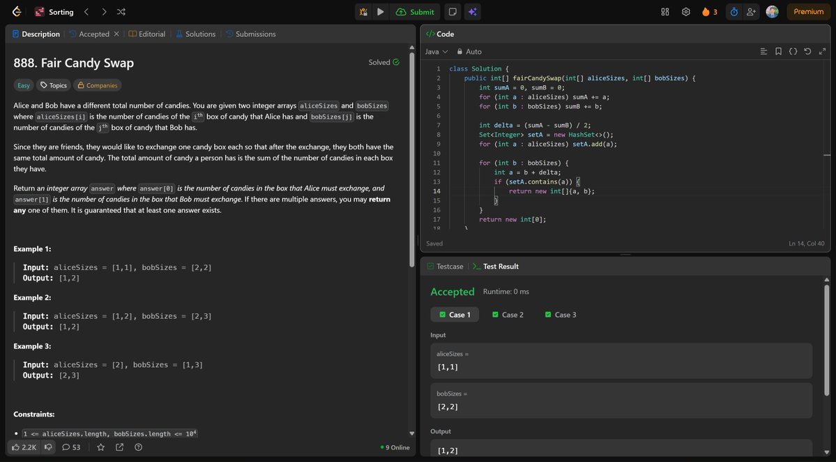 madhavtiwari24's tweet image. Day 173 of #365DaysOfLeetCode ✅Just solved LeetCode problem No. 528! Let’s keep pushing!📷#LeetCode #CodingChallenge #ProblemSolving