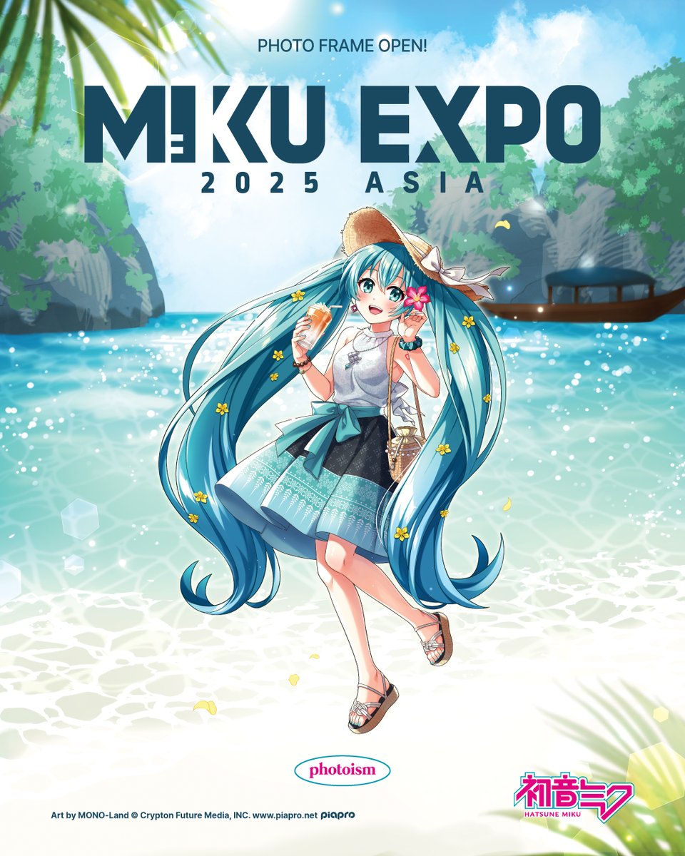PHOTOISM X #MIKUEXPO2025 ASIA FRAME OPEN ! The MIKU frame will be