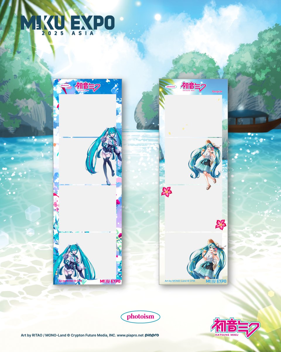 PHOTOISM X #MIKUEXPO2025 ASIA FRAME OPEN ! The MIKU frame will be