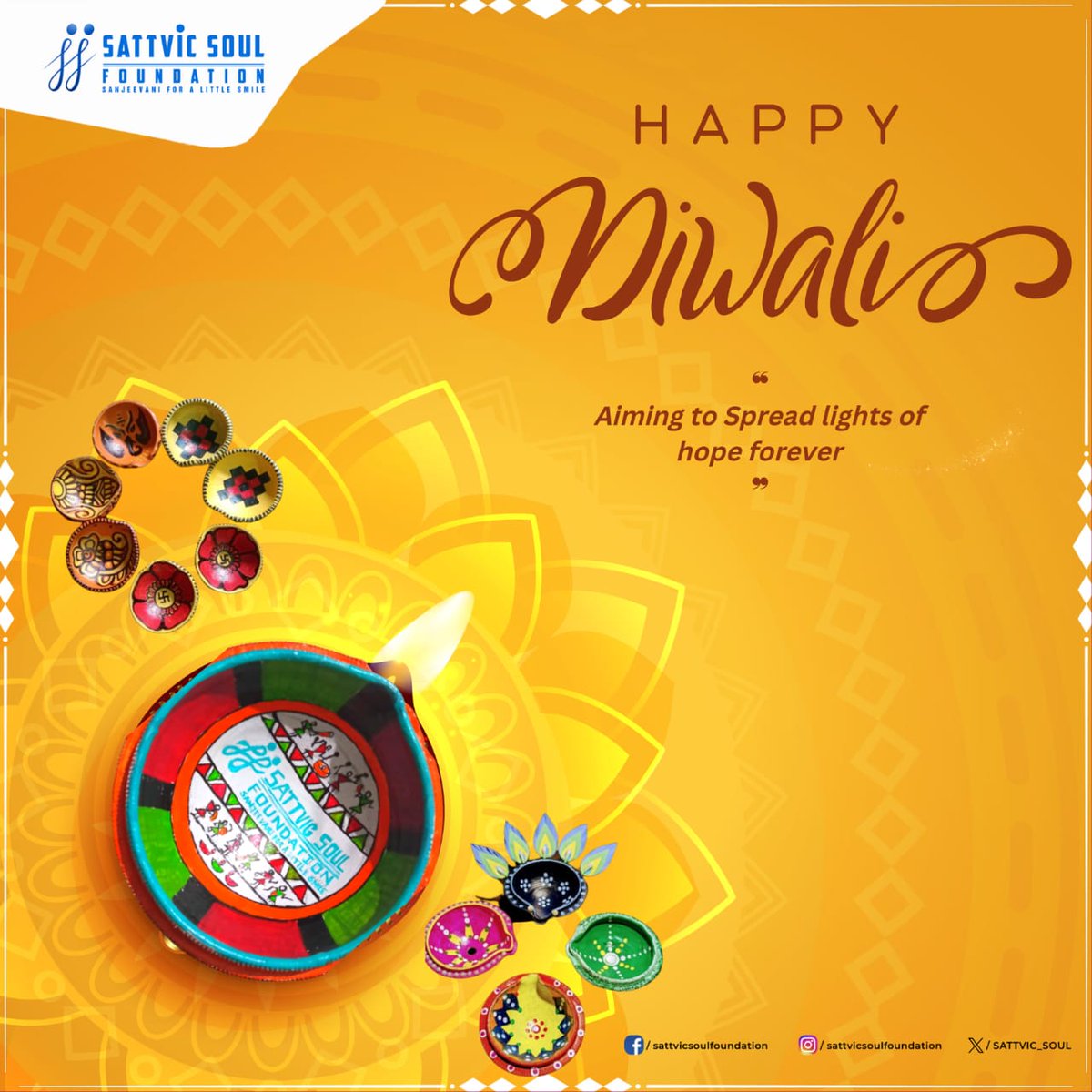 ✨🪔 Wishing You a Bright &amp; Blissful Diwali! 🪔✨
May the festival of lights fill your home with happiness, your heart with love, and your life with endless prosperity. 🌸💫🕯️

#HappyDiwali #diwalivibes #festivaloflights #Diwali2025 #