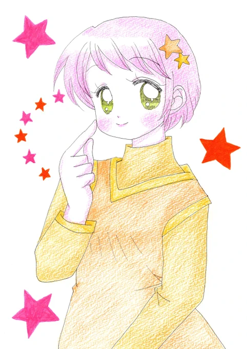 お絵描きです。 #イラスト