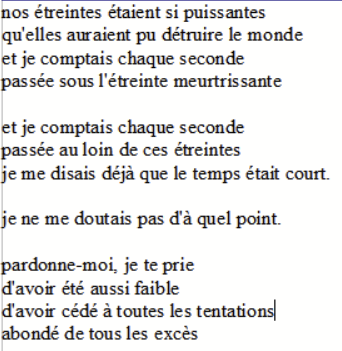 communormale's tweet photo. y a que l'imminence d'une mort potentielle (quand j'ai cru que j'allais crever d'une crise cardiaque là) qui me réveille un peu de ma torpeur (c'est rigolo de comparer l'évolution entre 2015 et 2025)

nb : j'ai lu ce poème à ma femme elle a pleuré 30 min https://t.co/lcR1ibqQZJ