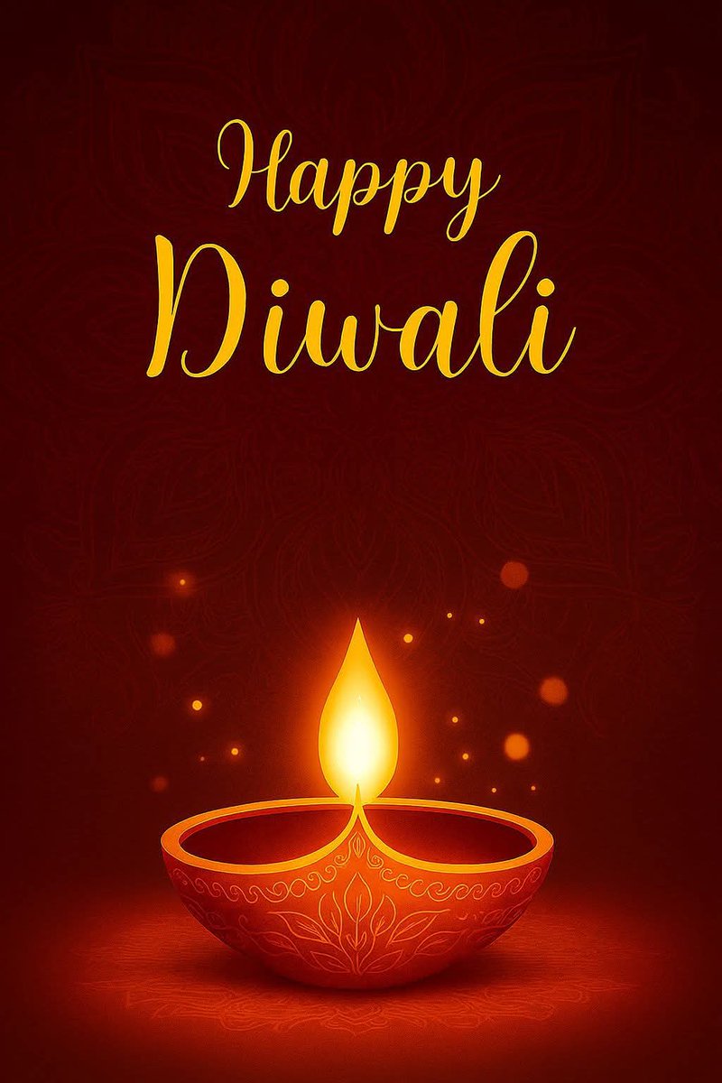 "Warm greetings to all on the auspicious occasion of Diwali. May the festival of lights illuminate our nation with peace, prosperity, and harmony. Let us together strengthen the spirit of unity, inclusiveness, and progress — lighting the way towards a brighter and stronger India.