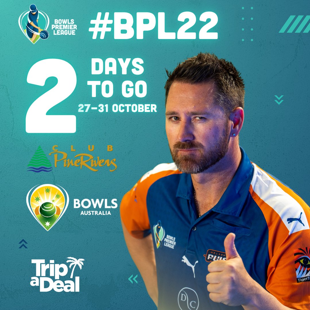 ✌ We’re looking forward to #BPL22 as well, Baz!!

It all kicks off in two days at Club Pine Rivers!