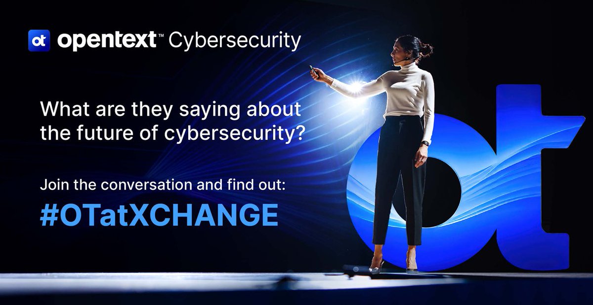 OpenTextSec's tweet image. 📍 We’re heading to Houston for #XChange NexGen, and we’re bringing insights into the future of cybersecurity with us.

Stop by Booth 301 to connect with our team. Be sure to follow #OTatXCHANGE for more insights!

Full event details here: bit.ly/4eKvjbQ 

@TheChannelCo