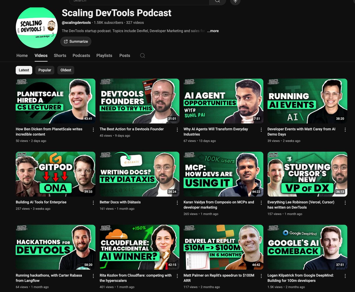 DXTipsHQ's tweet image. Most underrated podcast for our profession. 

@jacksbridger has been doing extremely consistent and high quality interviews with the best of the best, for years. 

(unsolicited compliment but i am so impressed and feels he needs a shoutout)