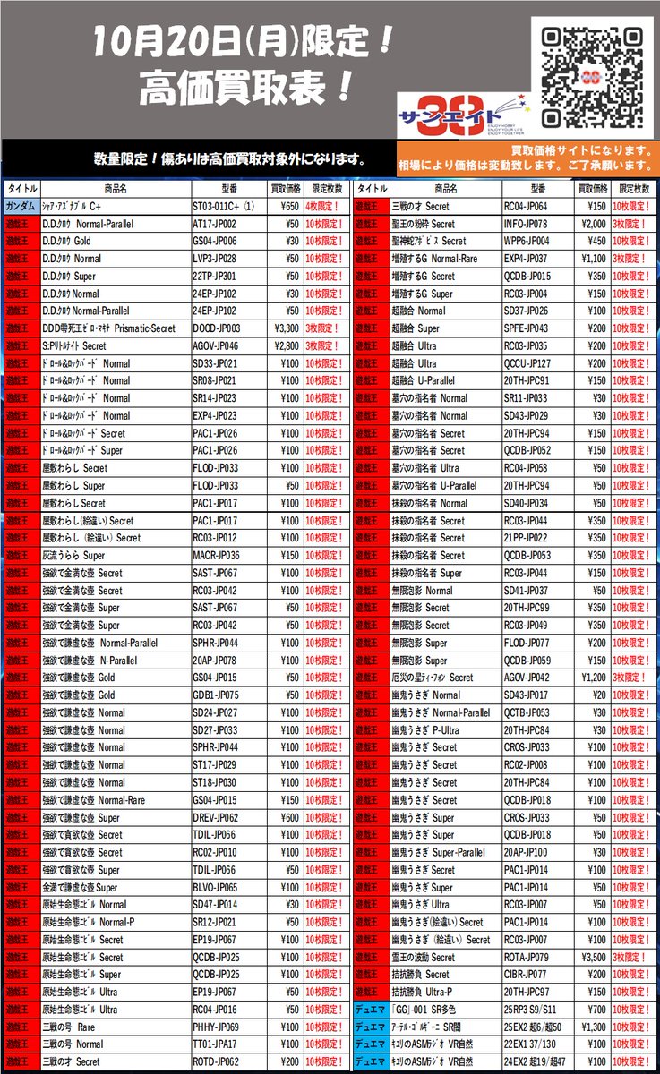 【値下げ】刹那　まとめ売り Z/X】ゼクスEXパック「BLACK LAGOON」2025年9月25日発売 20％OFFで予約