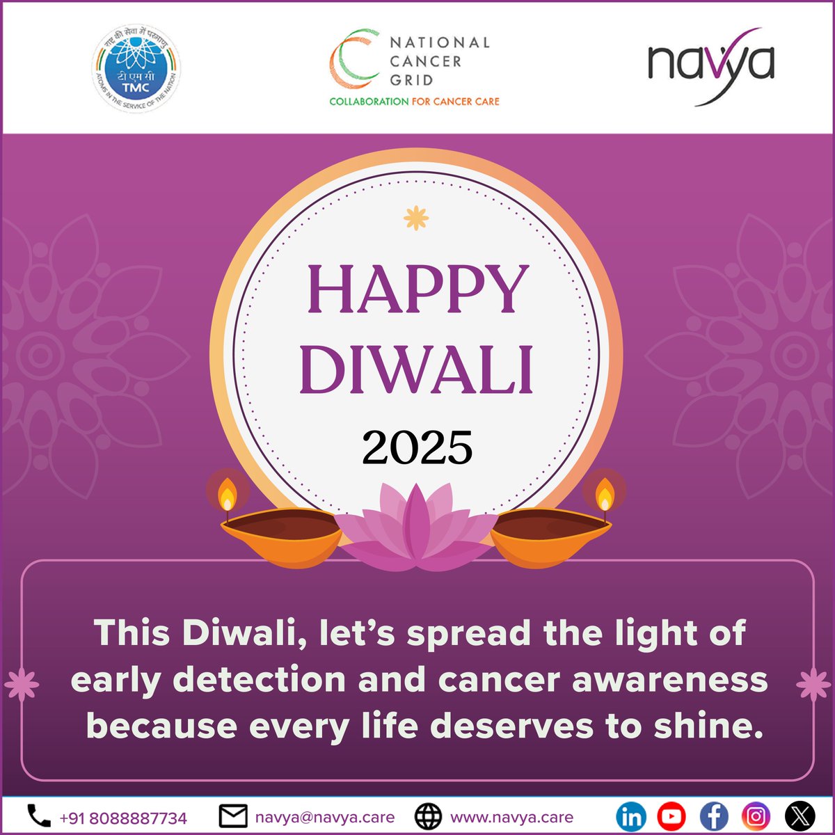 NavyaCare's tweet photo. @TataMemorial @CancerGridIndia @NRamarajan #GitikaSrivastava https://t.co/pqOZPFk9wt