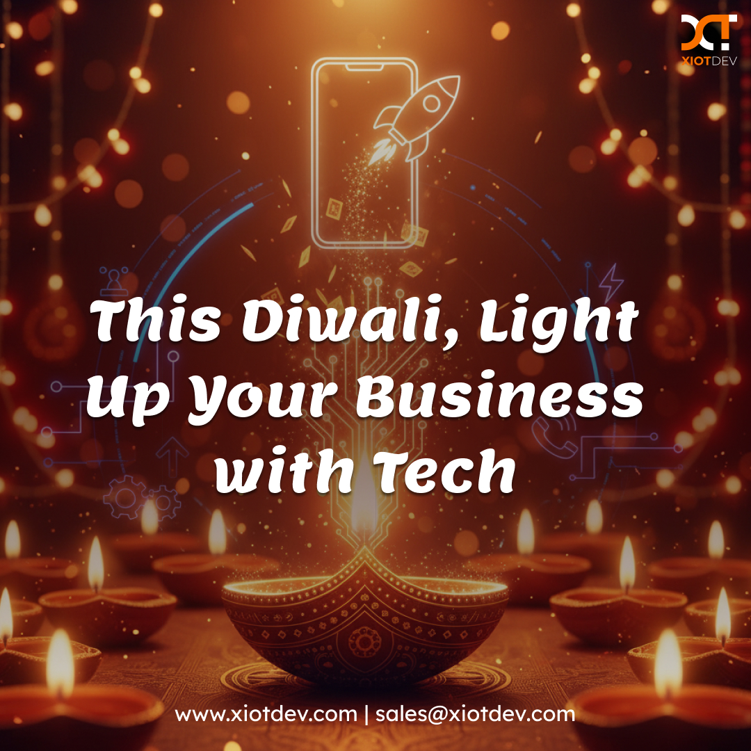 xiotdev's tweet photo. This Diwali, light up your business with tech ✨

⚡ Automate work
📱 Go mobile-first
🚀 Scale seamlessly
💡 AI for growth

👉 Grow brighter with XioTDev. https://t.co/tD8P1sp5SZ