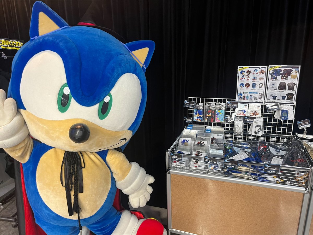 東京ジョイポリス　ナンジャタウン　6周年記念　ソニック　非売品 東京ジョイポリスの等身大ソニック : r/SonicTheHedgehog