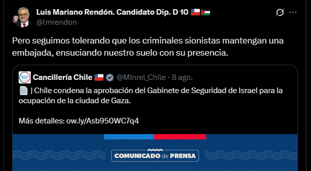 GatoLiberalClas's tweet photo. @lmrendon @CNTVChile @joseantoniokast Zurdo mal bañado: "Pluralismo para mi pero no para los judíos, esos tienen que pensar como yo y deben dejarse m*tar por los Hamastinos"

(Por cierto, el comunismo ha causado MUCHAS más muertes que el conflicto árabe-israelí, para que no digas una estupidez) https://t.co/uSX0gPhsHX