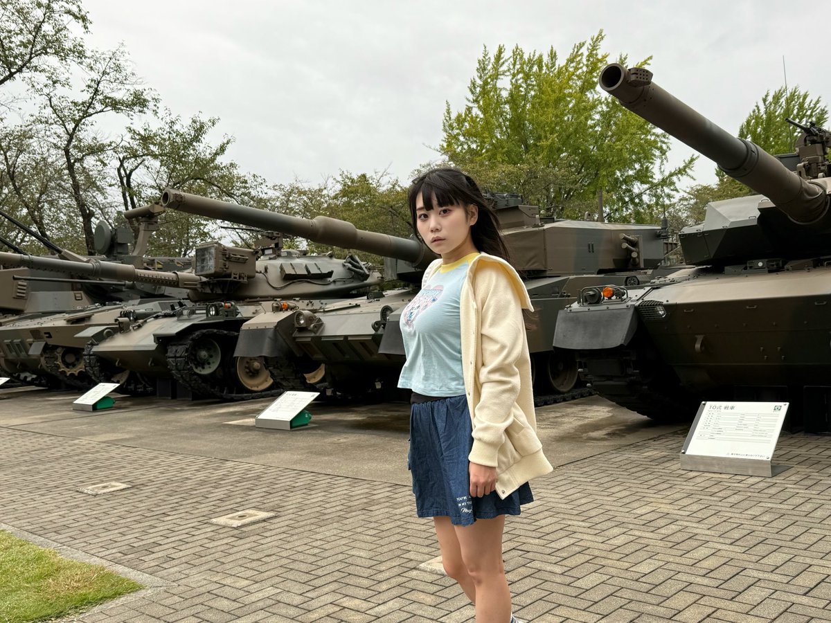 lanayuilana's tweet image. WoT の日本ツリーが74式戦車E型になったので実物見に来た。目指せ90式
プレステ版やってるのでよろしく！
#type74
#type90
 #type10