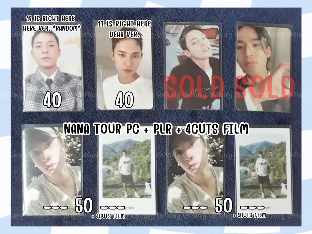 fiunig's tweet photo. (2) 🧸 WTS ขาย พร้อมส่งค่ะ 🐇

🩷 การ์ด seventeen ราคาตามภาพ ( ไม่รวมส่ง ) 🩷
📮 ค่าส่ง 30฿ ยอด 150+ ส่งฟรีค่ะ ✅
🔥🔥 เหมาทั้งเธรด (1-3) =  300รวมส่ง เอกชน 🔥🔥
สอบถามเพิ่มเติมได้นะคะ ยินดีถ่ายส่องไฟให้ค่ะ 😸

#ตลาดนัดสวนแครอท #ตลาดนัดseventeen https://t.co/ssoruwYZmF
