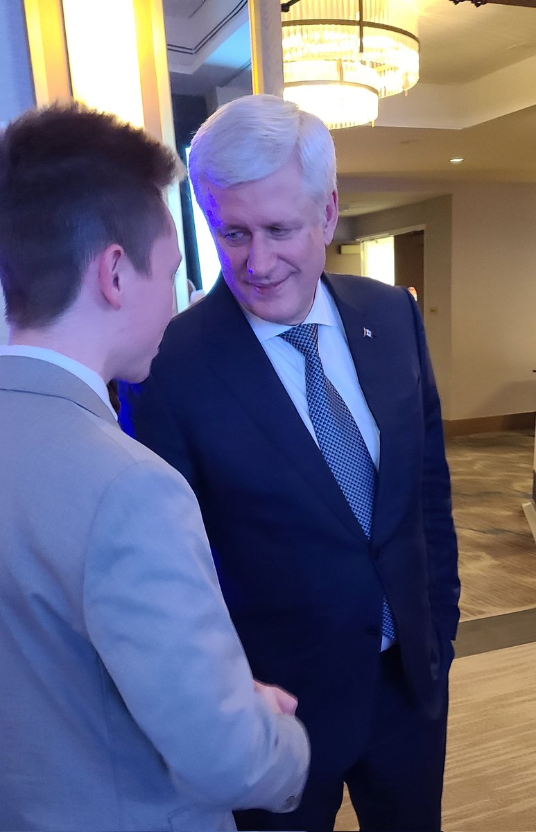 Prime Minister <a href="/stephenharper/">Stephen Harper</a> is still the greatest PM of my lifetime and here's why👇

•Balanced budgets📈
•The richest middle class in the world
•Violent crime plummeted📉
•Guided 🇨🇦 out of the 08 financial crisis
•Signed over 40 trade deals

Canada was truly the envy of