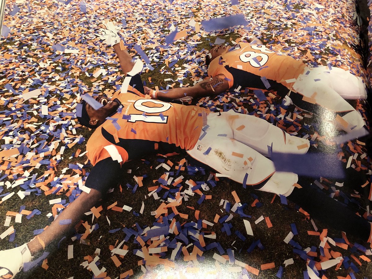 . <a href="/ESanders_10/">Emmanuel Sanders</a> did a great job today speaking for DT. They shared a joy on the field. They had fun and clearly loved playing