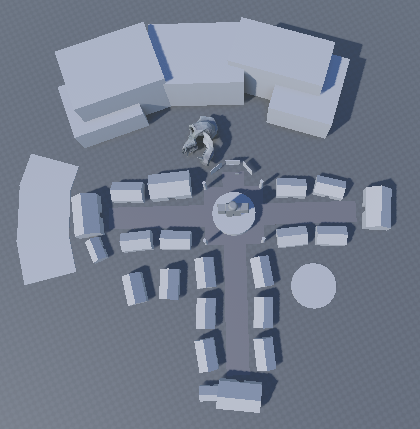 slapJMP's tweet image. Basic layout for the first map. This map will be a island where the players first spawns. #robloxdev #modelingtutorial #roblox #robloxart #robloxstudio