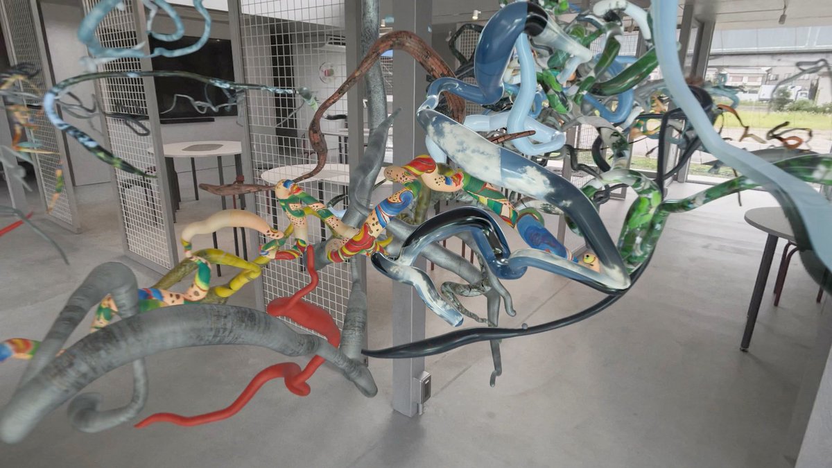 atsuko_mifuku's tweet image. 「空間へのドローイング」がマクセル　クセがあるアワード:塗にてマクセル賞を受賞しました！
ファイナリスト作品展が京都　大山崎のクセがあるスタジオ（アート＆テクノロジー・ヴィレッジ京都内）にて10月19日(日) 〜 11月3日(月)開催中です！