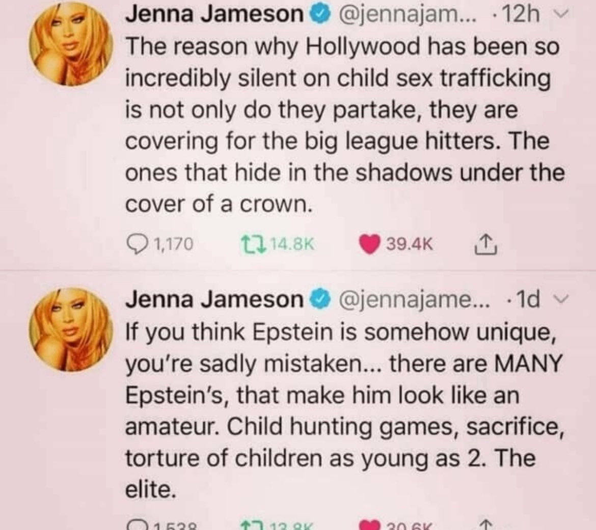 Jenna used to drop bombs 💣