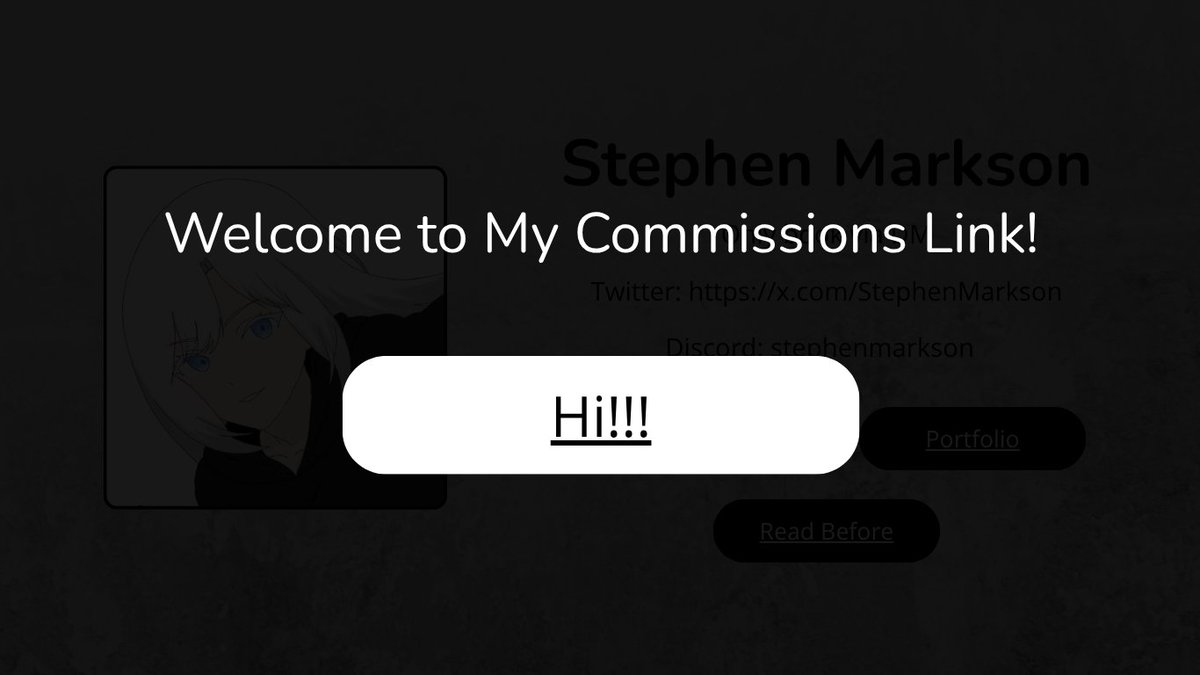 Stephen 「COMMISSIONS OPEN」 tweet media