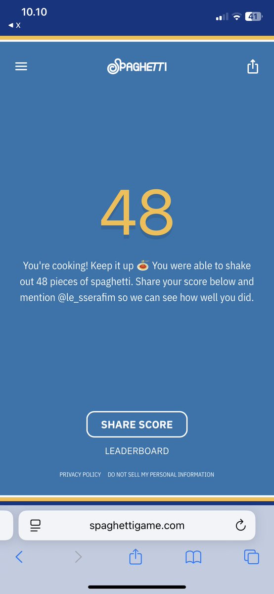 kkurasier's tweet image. thank you for the 15 seconds of workout 🍝❤️🍅 #SpaghettiGame