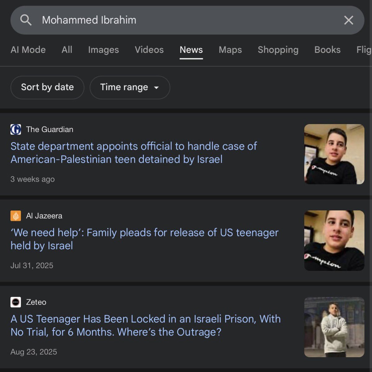 The story of a 15-year American kid that’s been held without charge in horrific conditions since February has been COMPLETELY ignored by the NYT, WaPo, CNN and mainstream outlets