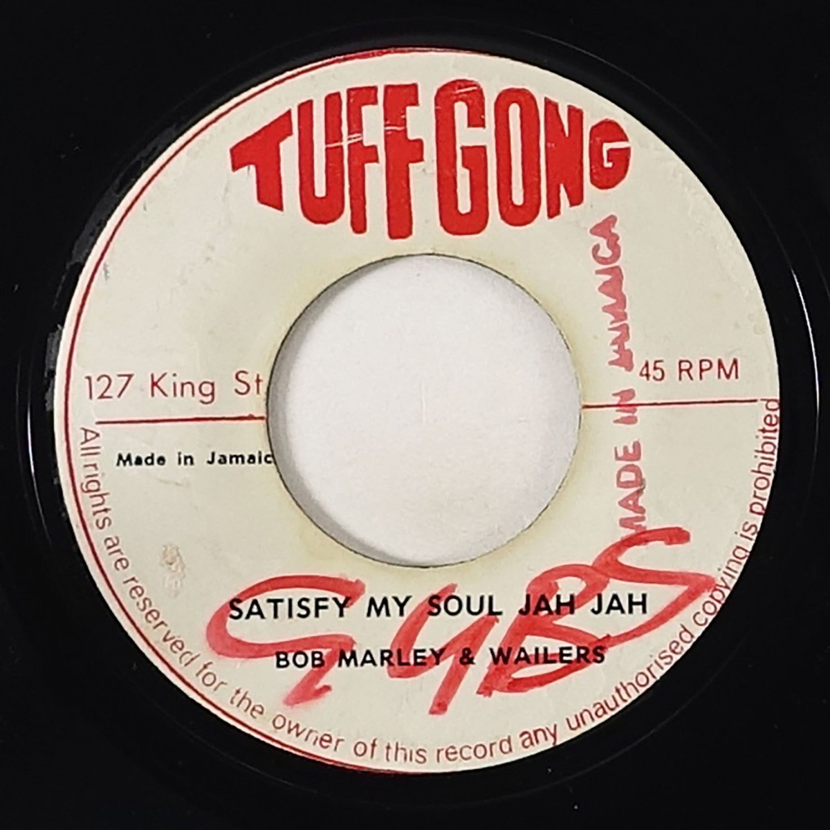 LPEnthusiasts's tweet photo. Bob Marley &amp; The Wailers "Satisfy My Soul Jah Jah" Reggae 45 Tuff Gong HEAR

Ends Mon 20th Oct @ 3:22pm

https://t.co/dmp7wijDk5

#ad #reggaerecords #vinylcollector #vinylrecords https://t.co/Mp01JZB0bx