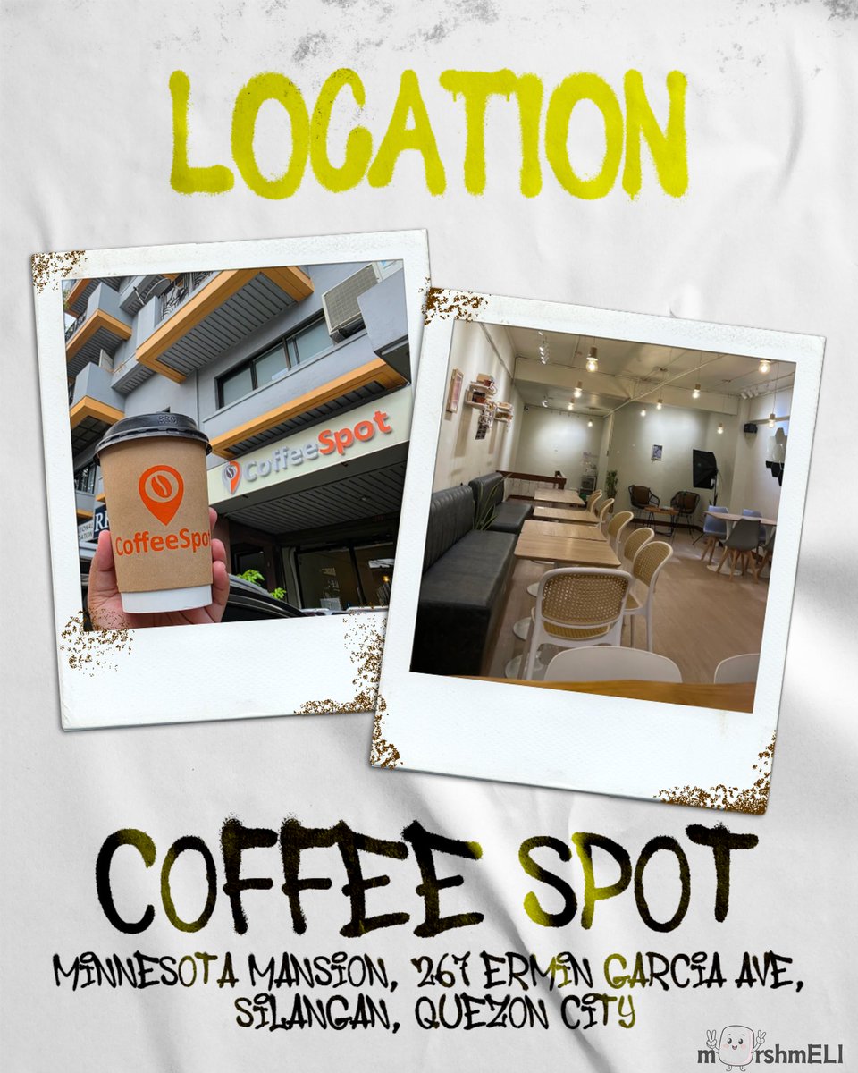 The streets are watching. Vibe with us on:

🗓️: 𝐍𝐨𝐯𝐞𝐦𝐛𝐞𝐫 𝟐𝟑, 𝟐𝟎𝟐𝟓
📍: 𝐂𝐨𝐟𝐟𝐞𝐞 𝐒𝐩𝐨𝐭 - 𝐄𝐫𝐦𝐢𝐧 𝐆𝐚𝐫𝐜𝐢𝐚 𝐀𝐯𝐞𝐧𝐮𝐞
🕓: 𝟒:𝟎𝟎𝐏𝐌 - 𝟕:𝟎𝟎𝐏𝐌

#DVSDxELI #ELI #MARSHMELI