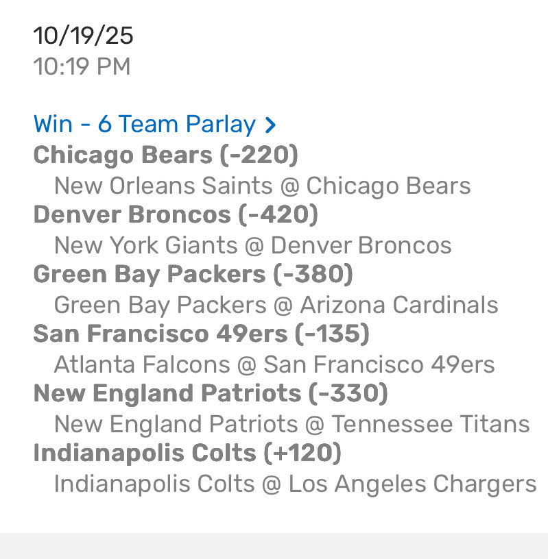inkbybubba's tweet photo. @BookitWithTrent I tailed this but swapped 2 of the picks for my own https://t.co/OnBoQIBJ6P