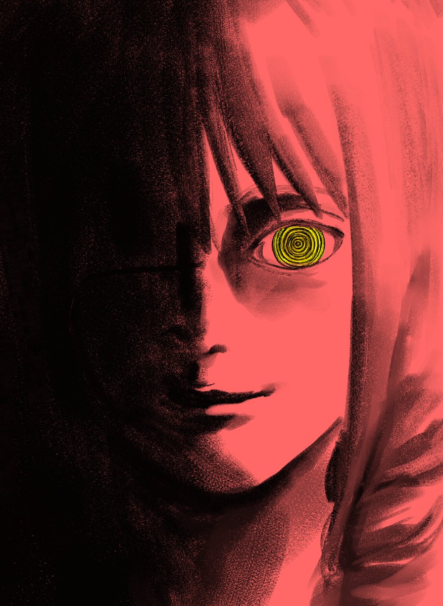 #チェンソーマン 
視線